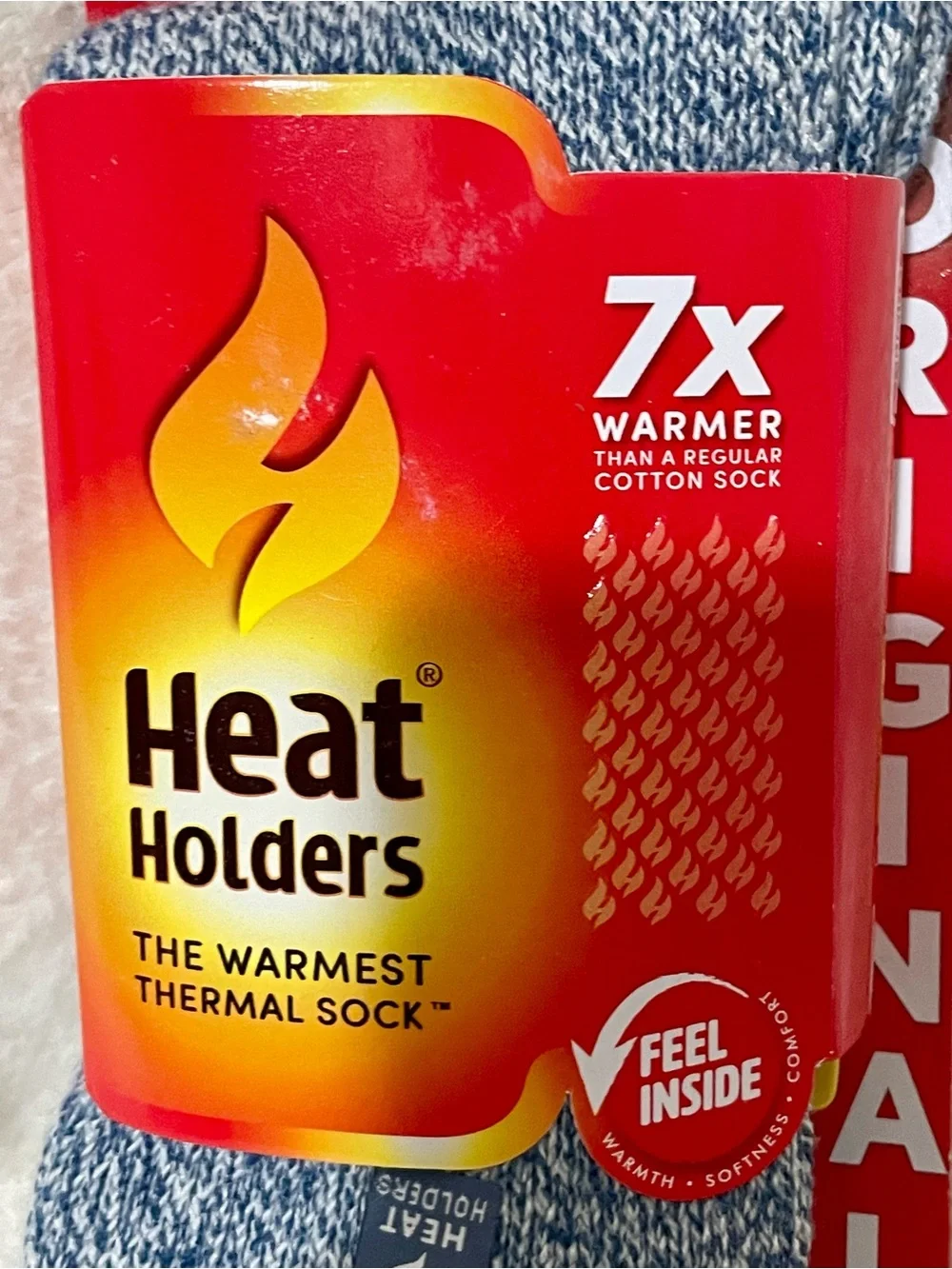 Heat Holders Women’s Thermal Socks - Blue Heather